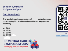 Singapore Polytechnic's Virtual Career Symposium 5
